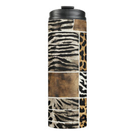 Animal Print - Thermal Tumbler Thermosbecher