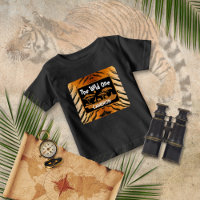 Animal Print Tiger Geburtstag T - Shirt
