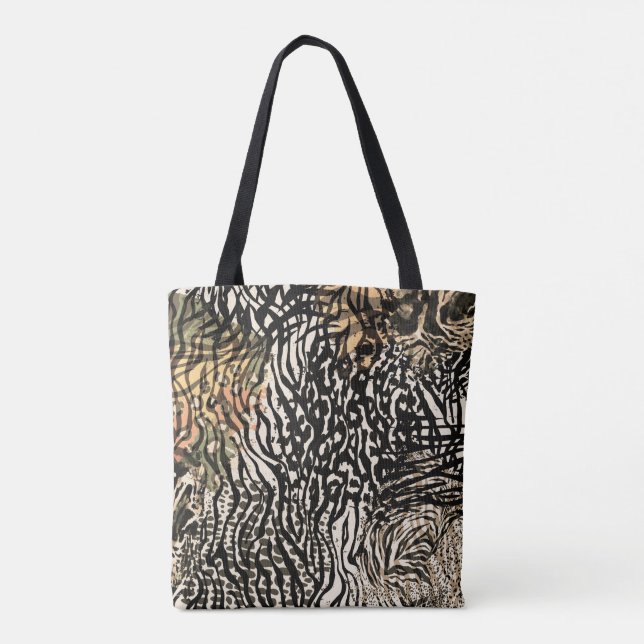 Animal print zebra modern Luxury (Rückseite)