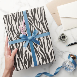 Animal Print Zebra Wild Safari Thema Geschenkpapier