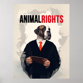 Animal Rights Poster
