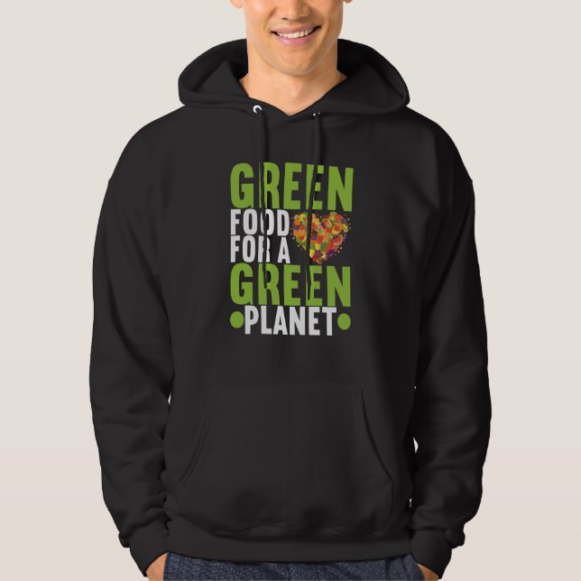 Animal Rights Vegan Vegetarian  4 Hoodie (Vorderseite)