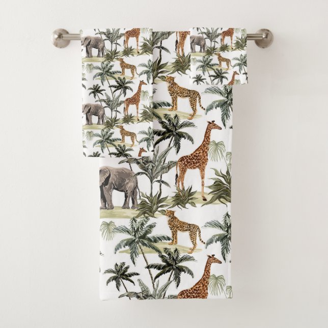 Animal Safari Badetuch Set (Insitu)