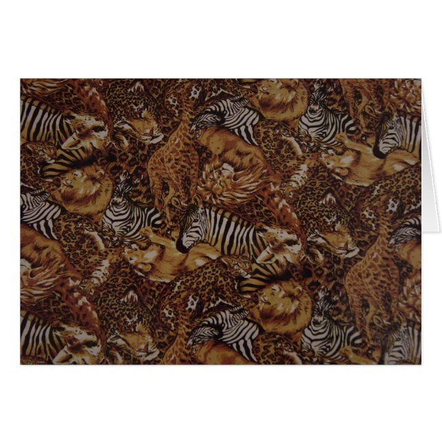 ANIMAL SAFARI JUNGLE (Vorderseite (Horizontal))