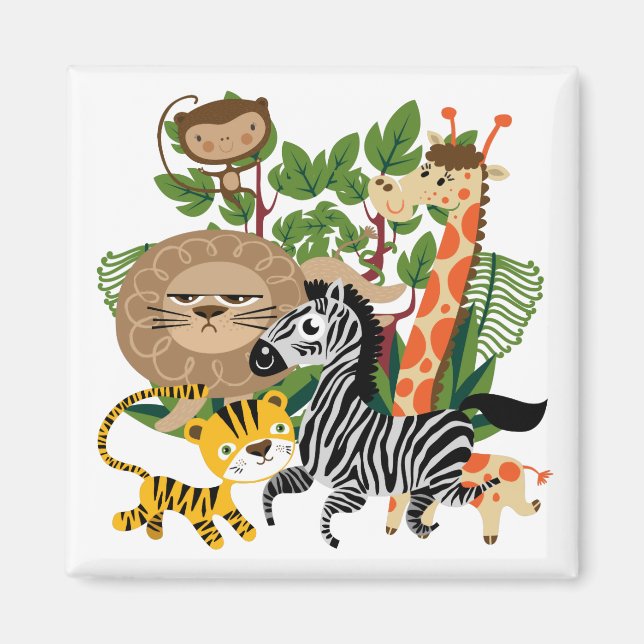 Animal Safari Magnet (Vorne)