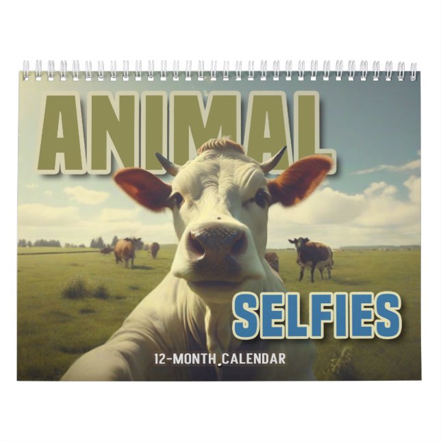 Animal Selfies Calendar Kalender (Titelbild)