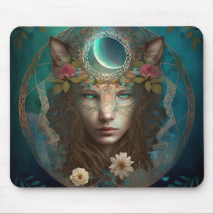 Animal Spirit Mysasy Fantasy Art Mousepad