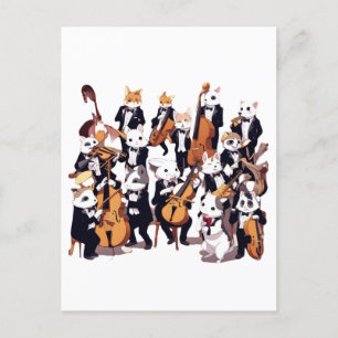 Animal Symphonie Postkarte