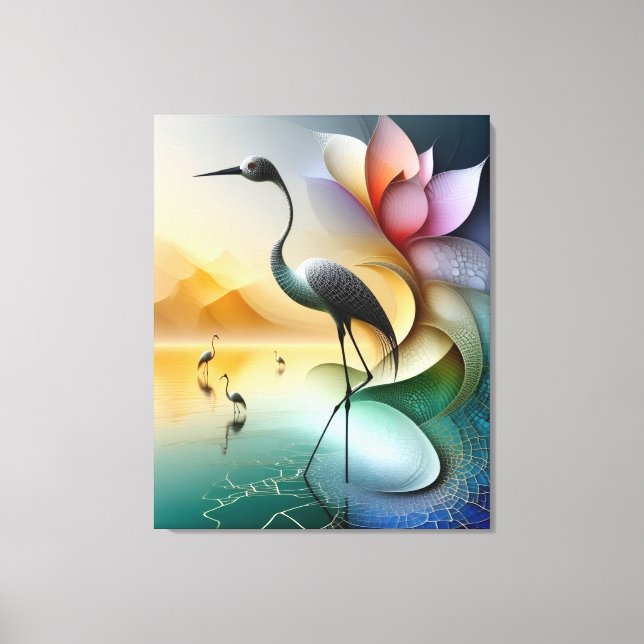 Animal & Wildlife Canvas Painting – Nature Inspire Leinwanddruck (Vorderseite)