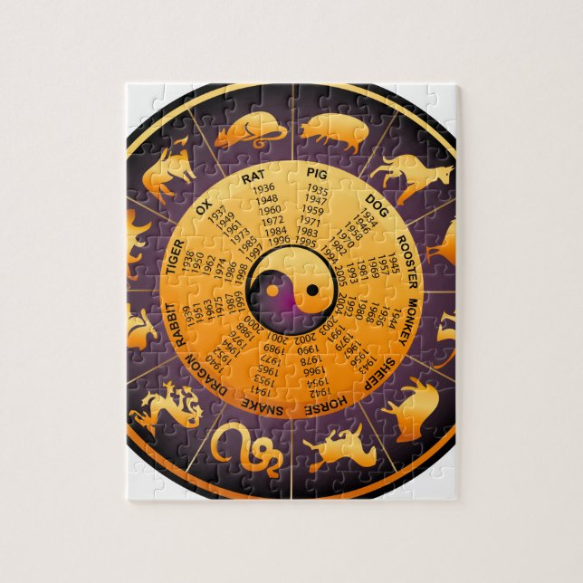 Animal Yin Yang Puzzle (Vertikal)