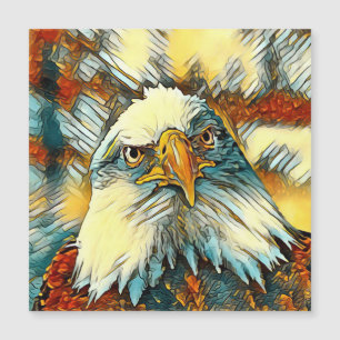 AnimalArt_Bird_004 Magnetkarte