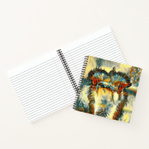 AnimalArt_Bird_008 Notizbuch