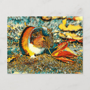 AnimalArt_Meerschweinchen_001 Postkarte