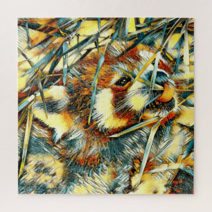 AnimalArt_RedPanda_003 Puzzle
