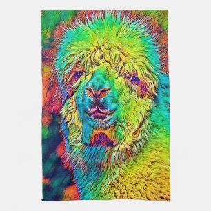 AnimalColor_Alpaca_005 Geschirrtuch
