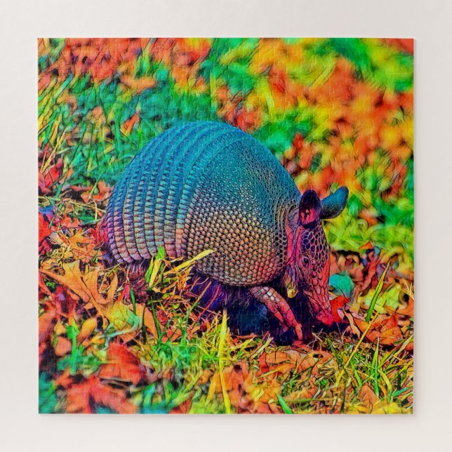 AnimalColor_Armadillo_001 Puzzle (Vertikal)
