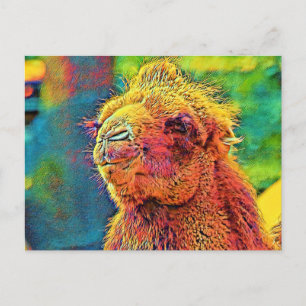 AnimalColor_Camel_07 Postkarte