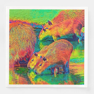 AnimalColor_Capybara_004 Serviette