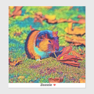 AnimalColor_Guineapig_001 Aufkleber