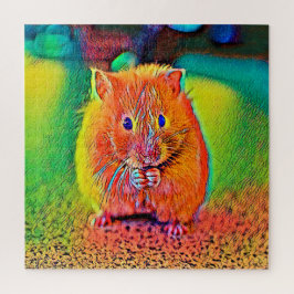 AnimalColor_Hamster_001_by_JAMColors Puzzle