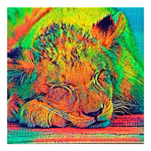 AnimalColor_Lion_002_by_JAMColors Fotodruck