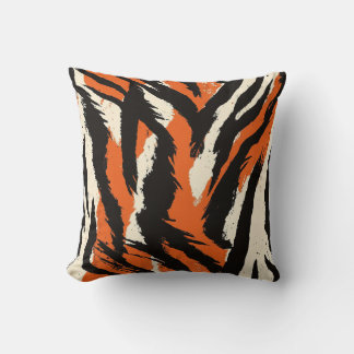 Animalier-Tiger-Stil Kissen