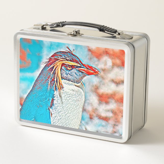 AnimalMix_Bird_017 Metall Brotdose (Vorderseite)