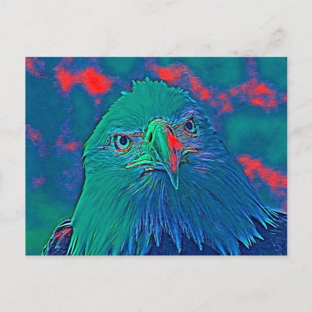 AnimalMix_Bird_048 Postkarte (Vorderseite)