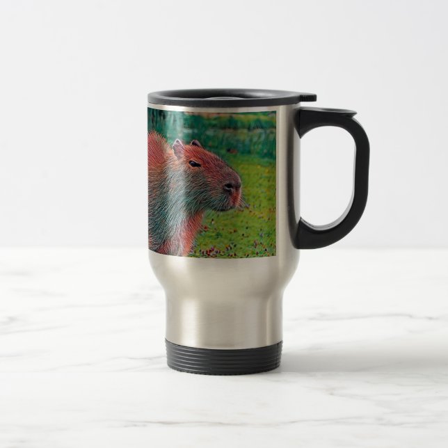 AnimalMix_Capybara_002 Reisebecher (Rechts)