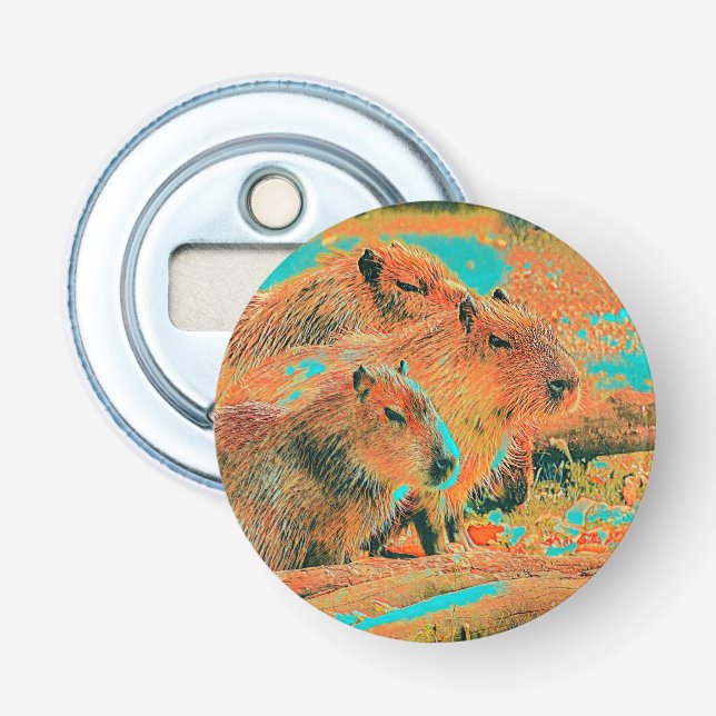 AnimalMix_Capybara_006 Flaschenöffner (Vorderseite)