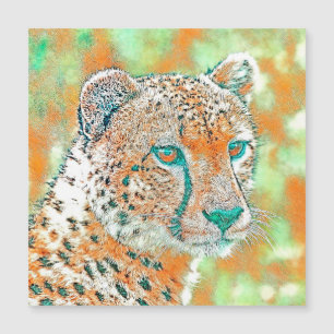 AnimalMix_Cheetah_023 Magnetkarte