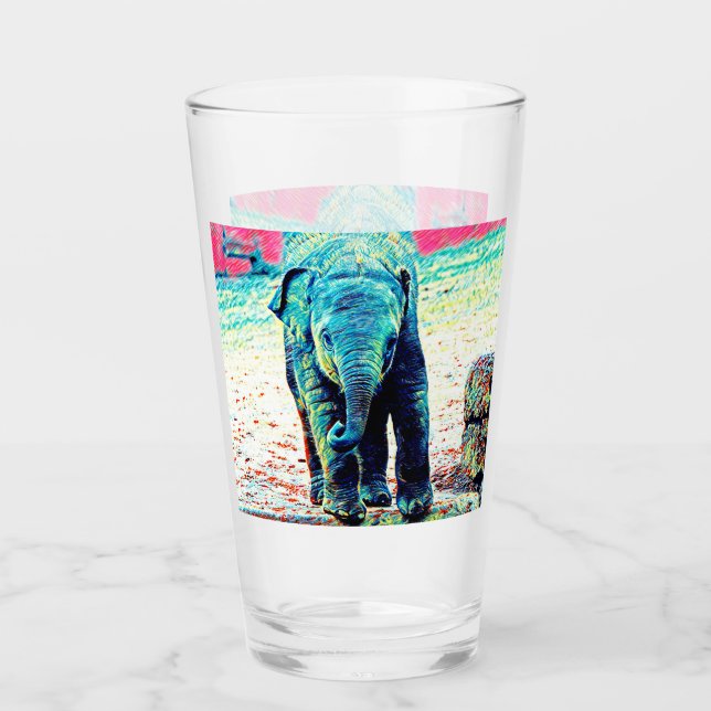 AnimalMix_Elephant_002 Glas (Vorderseite)