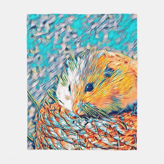 AnimalMix_Hamster_001 Fleecedecke (Vorderseite)