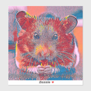 AnimalMix_Hamster_002 Aufkleber