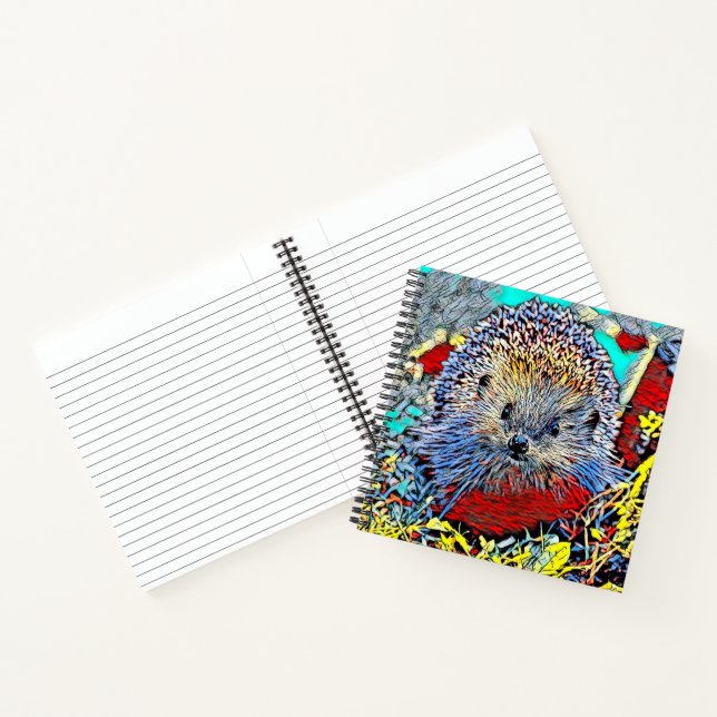 AnimalMix_Igel_002 Notizbuch (Innenseite)