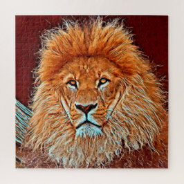 AnimalMix_Lion_009_by_JAMColors Puzzle
