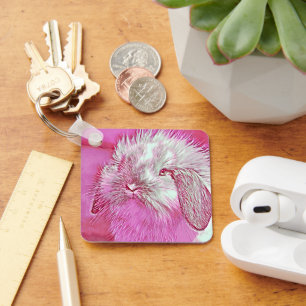 AnimalMix_Rabbit_008 Schlüsselanhänger