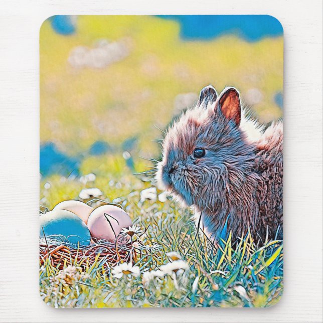 AnimalMix_Rabbit_037 Mousepad (Vorne)