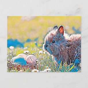 AnimalMix_Rabbit_037 Postkarte