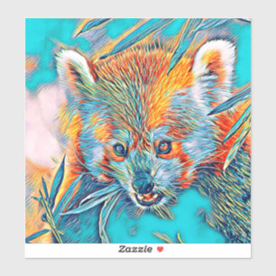 AnimalMix_RedPanda_001 Aufkleber