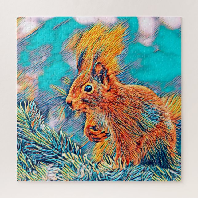 AnimalMix_Squirrel_001_by_JAMColors Puzzle (Vertikal)