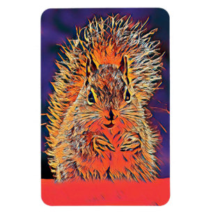 AnimalMix_Squirrel_009 Magnet
