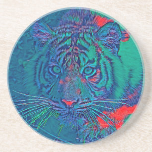 AnimalMix_Tiger_043 Getränkeuntersetzer