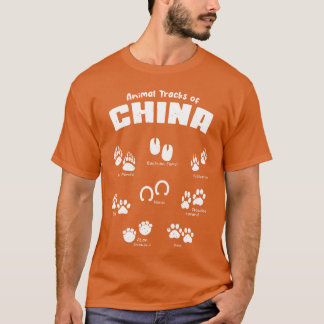Animalracks China Footprints retro T-Shirt