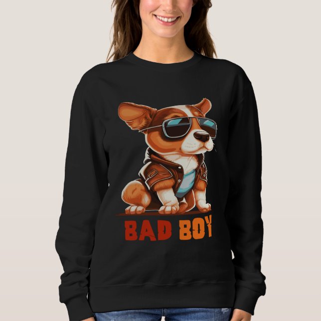 Animals Dog Cat Owl Fox Cute Sweatshirt (Vorderseite)