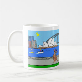 Animals of the World, Australia: Kangaroo & Koala Kaffeetasse