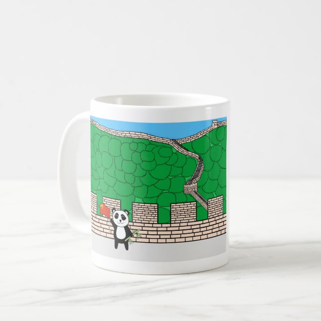 Animals of the World, China: Panda Kaffeetasse (Vorderseite Links)