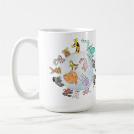 Animals of the World Kaffeetasse