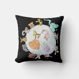 Animals of the World Kissen