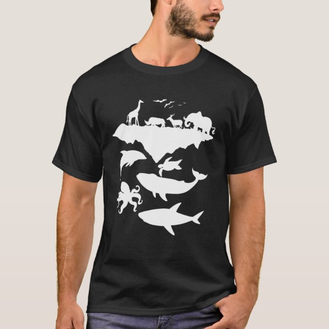 Animals Of The World Wildlife Conservation T-Shirt (Vorderseite)